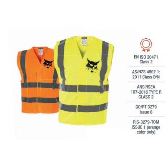 Bobcat HiVis Reflective Vest