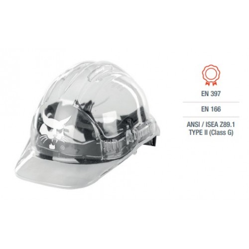 Bobcat Translucent Safety Helmet