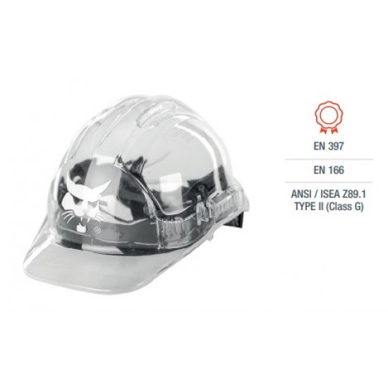 Bobcat Translucent Safety Helmet
