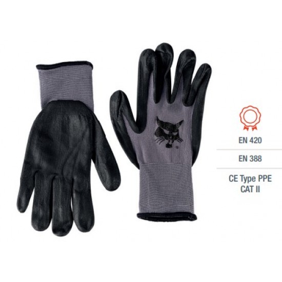 Bobcat Gray Work Gloves