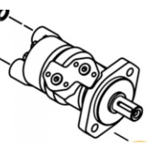 Drive Motor to suit Sweeper Attachment - 7442365 Drive Motor to suit Sweeper Attachment - 7442365