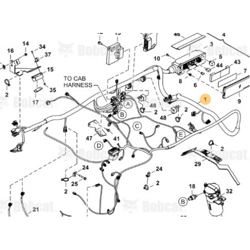 MAINFRAME HARNESS - 7449646 MAINFRAME HARNESS - 7449646