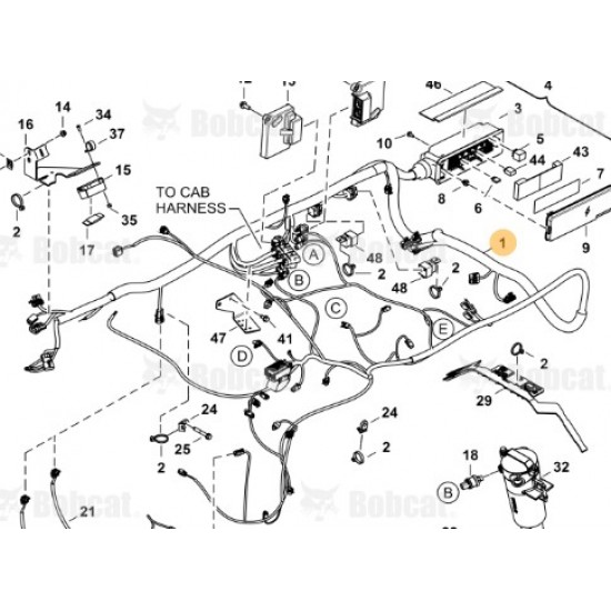 MAINFRAME HARNESS - 7449646