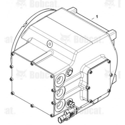 Electric Drive Motor for E10E/E19E Excavators - 7501379
