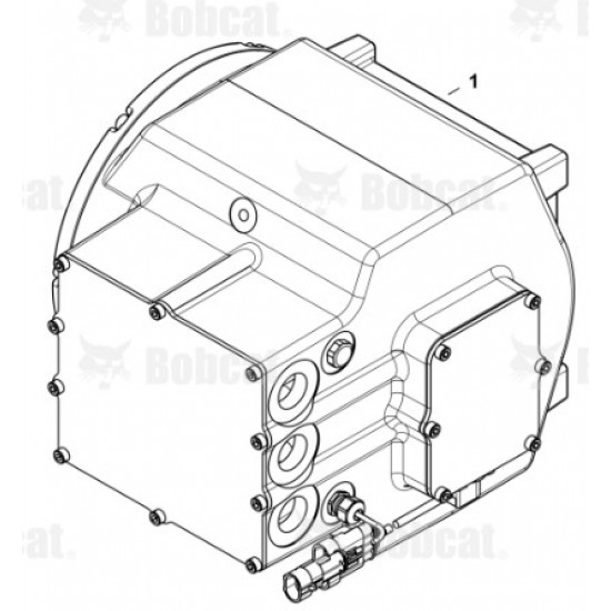 Electric Drive Motor for E10E/E19E Excavators - 7501379